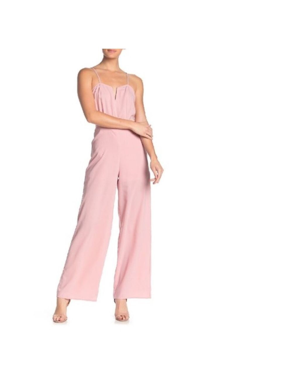 FAVLUX Split Sweetheart Neck Jumpsuit